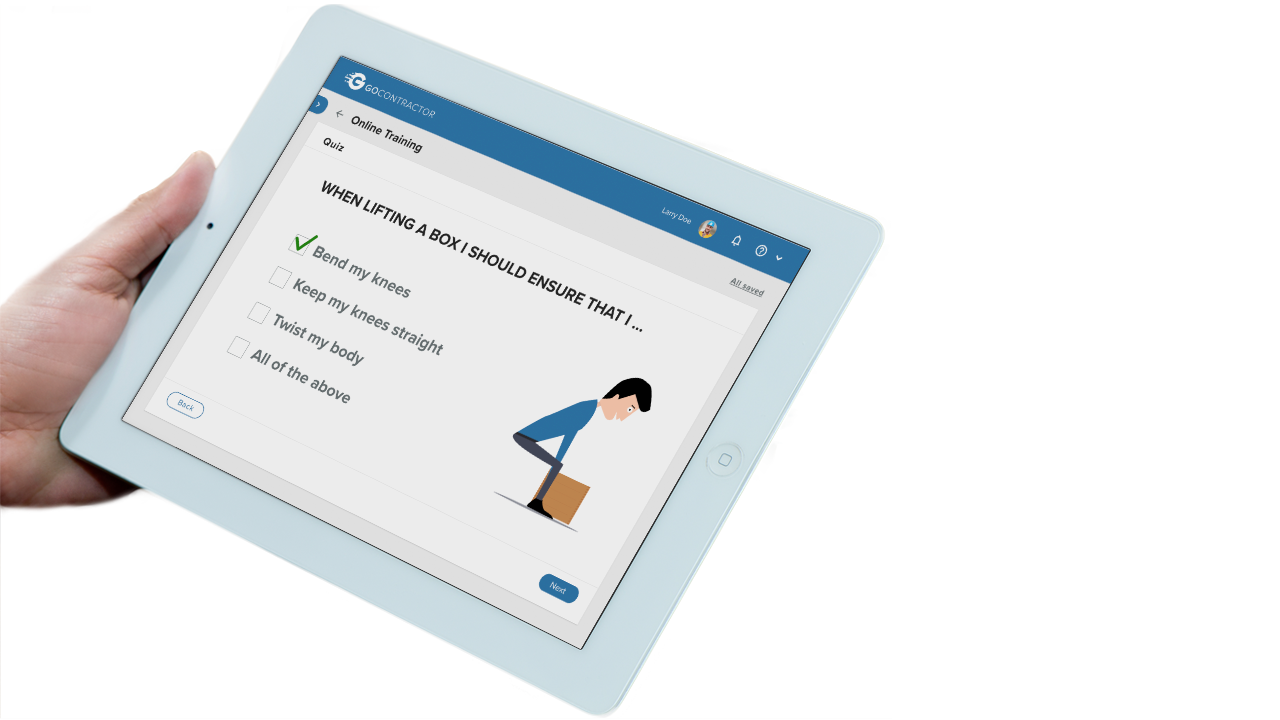 GoContractor helping curb COVID 19 through Socially Distanced Online Orientations