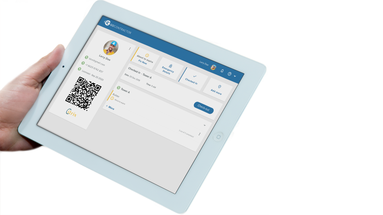 GoContractor helping curb COVID 19 through Covid-19 Compliance Tracking
